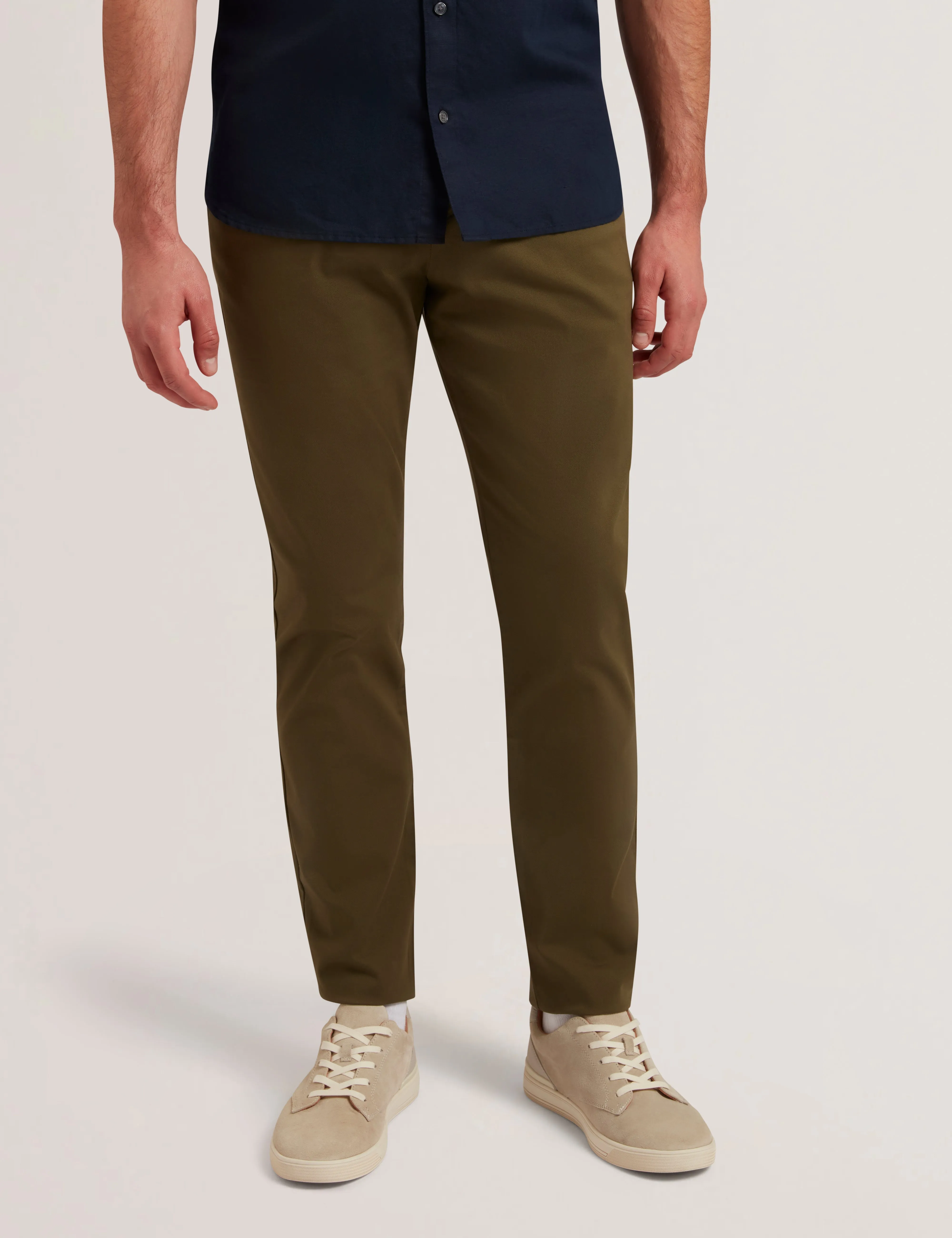 Batford Slim Fit Core Chino Khaki