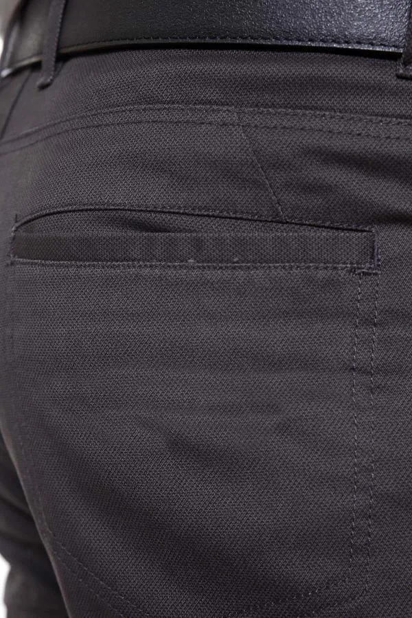 C PANT 5 POCKET SLIM FIT DARK GREY
