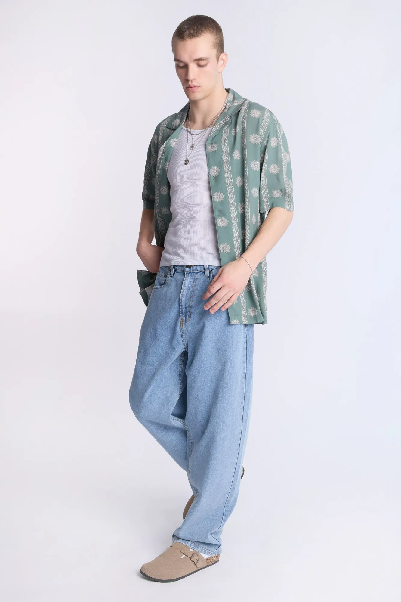 Chemise motif médaillon Arsenic homme