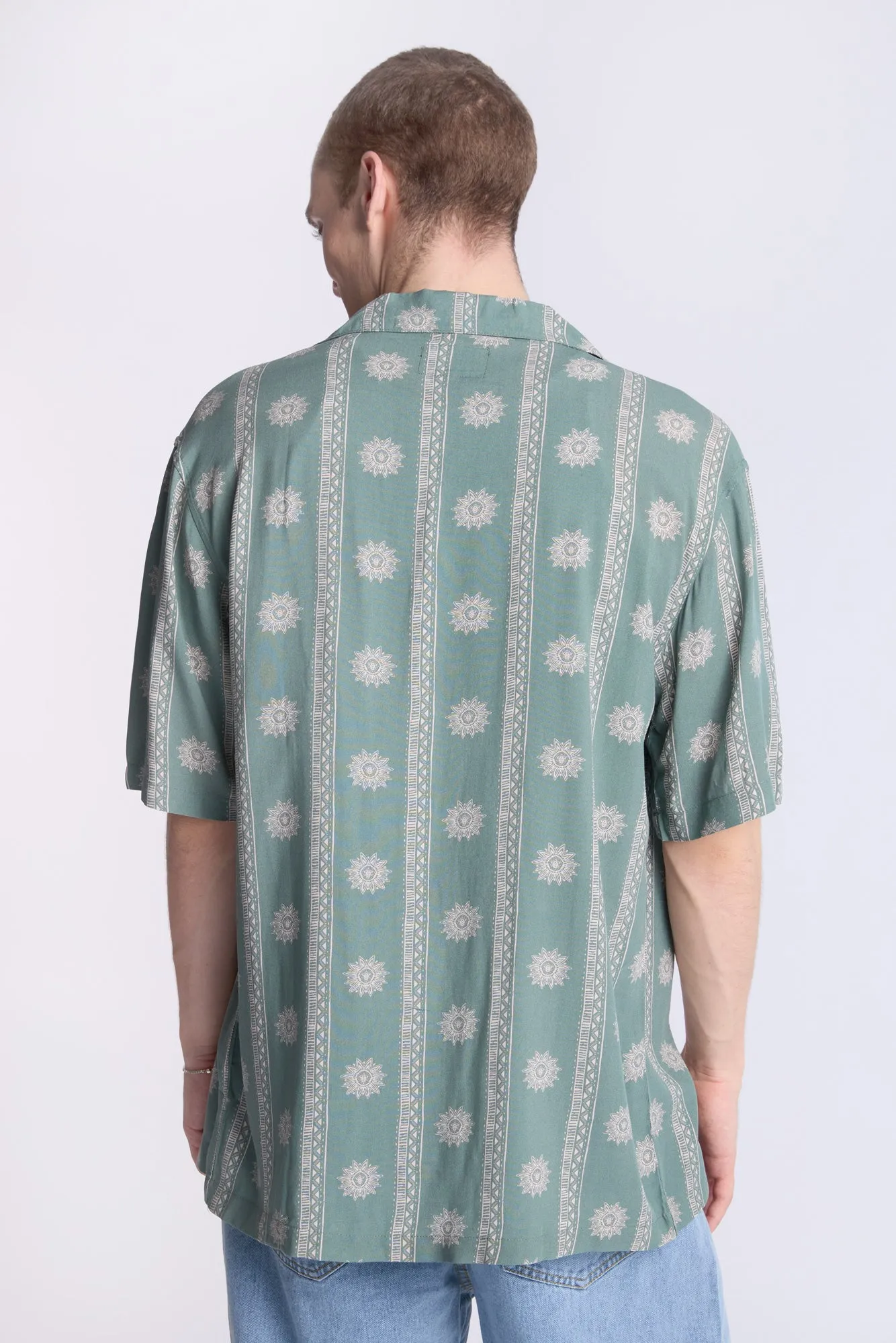 Chemise motif médaillon Arsenic homme