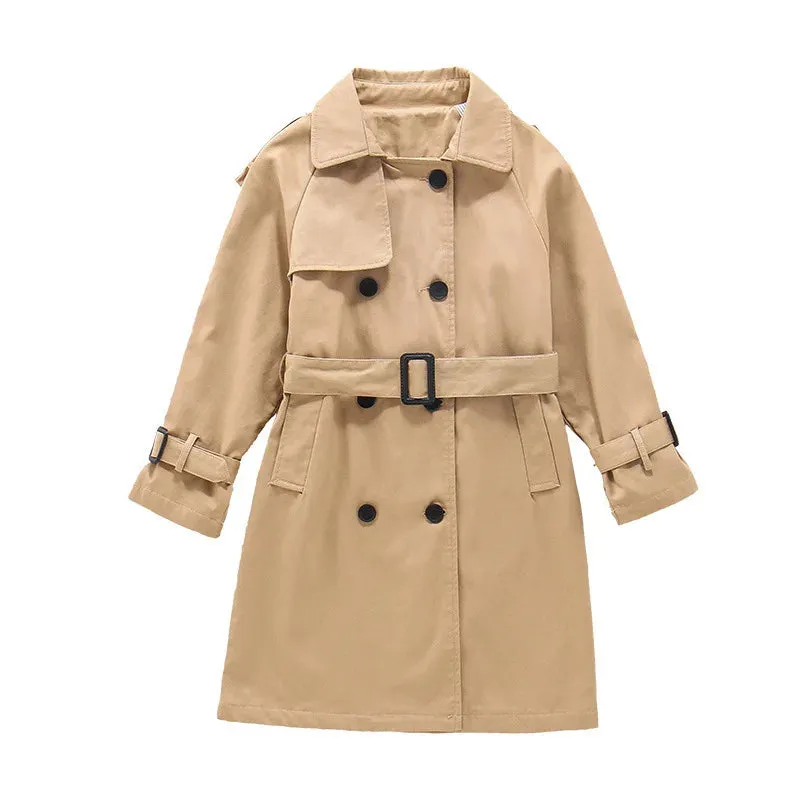 Chic & Classic Long Trench Coat