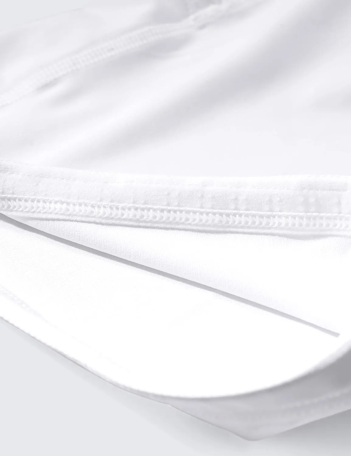 CRZ YOGA Double Layer Running Shorts for Women 3" High Waisted 2 in 1 for Athletic Tennis Workout with Zip Pockets