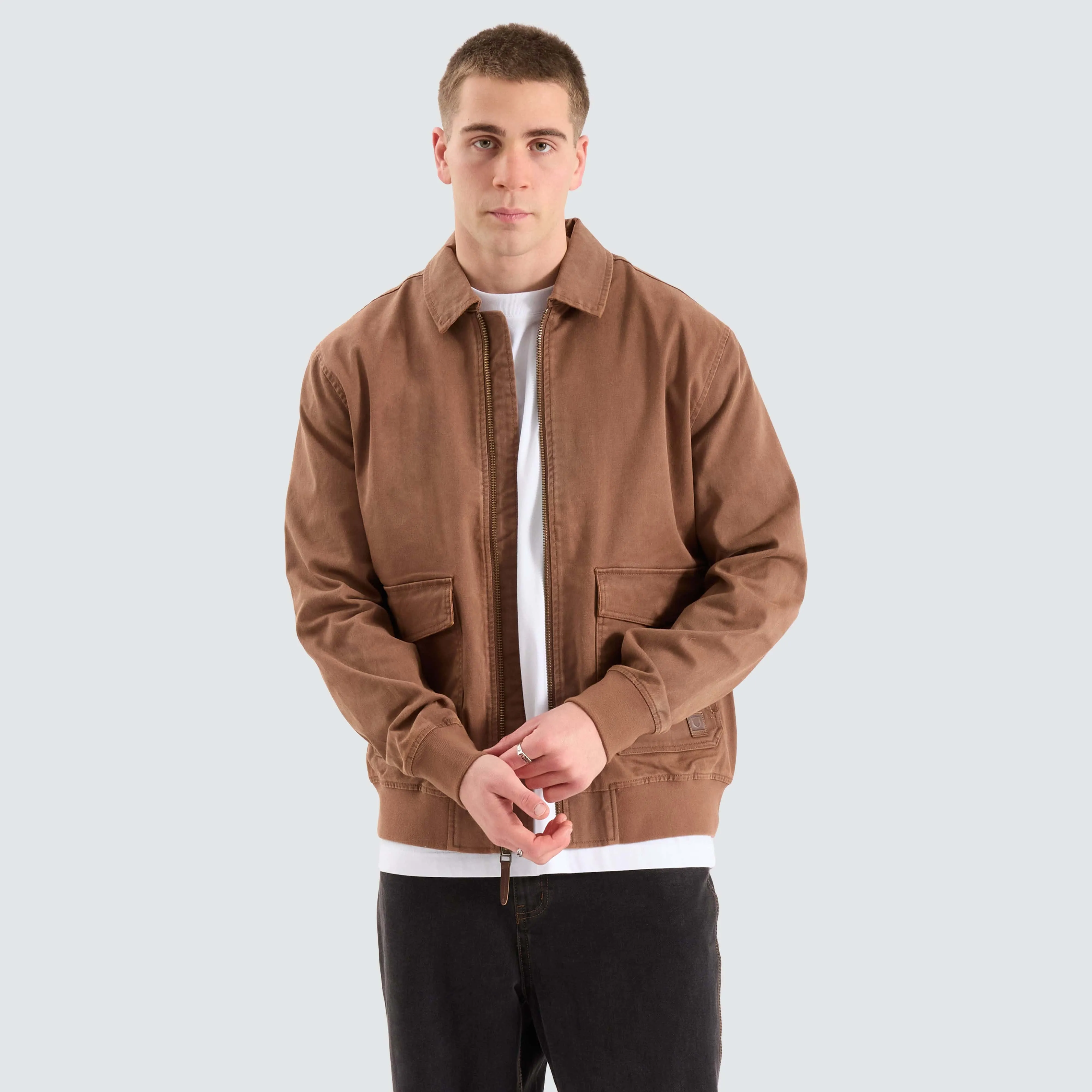 Dillinger Station Jacket Brown