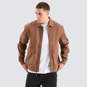 Dillinger Station Jacket Brown