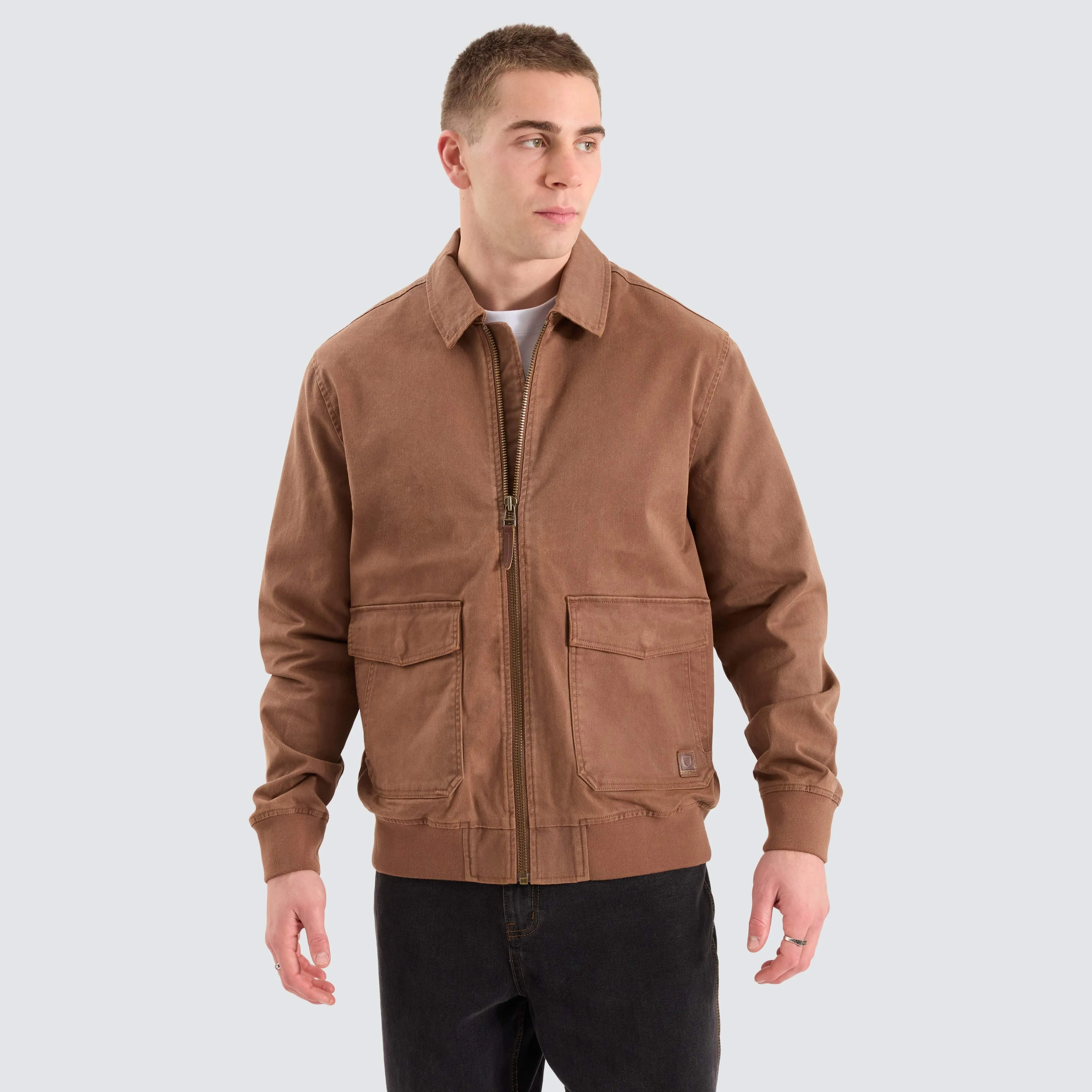 Dillinger Station Jacket Brown