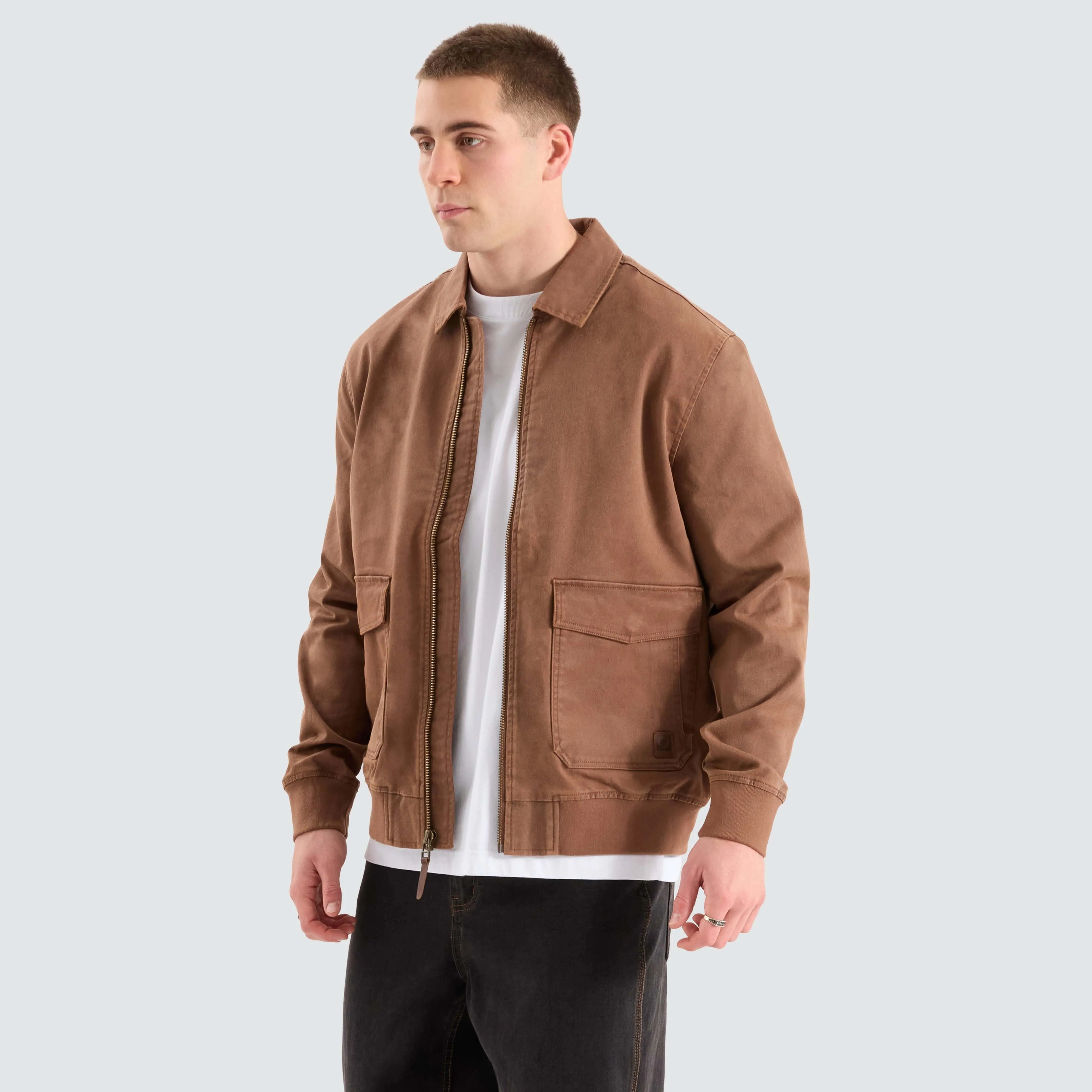 Dillinger Station Jacket Brown