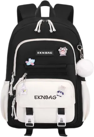Large Backpack for Teen Girls Kids Cute Aesthetic Laptop Backpack Kawaii Preppy Elementary Middle High School Bookbag