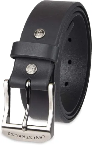 Levis Mens Casual Everyday Leather Jean Belt