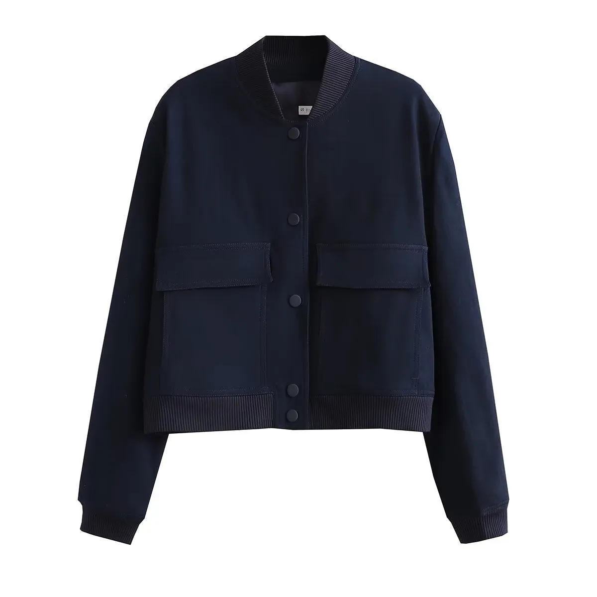 Miley  Cropped Utility Bomber Jacket
