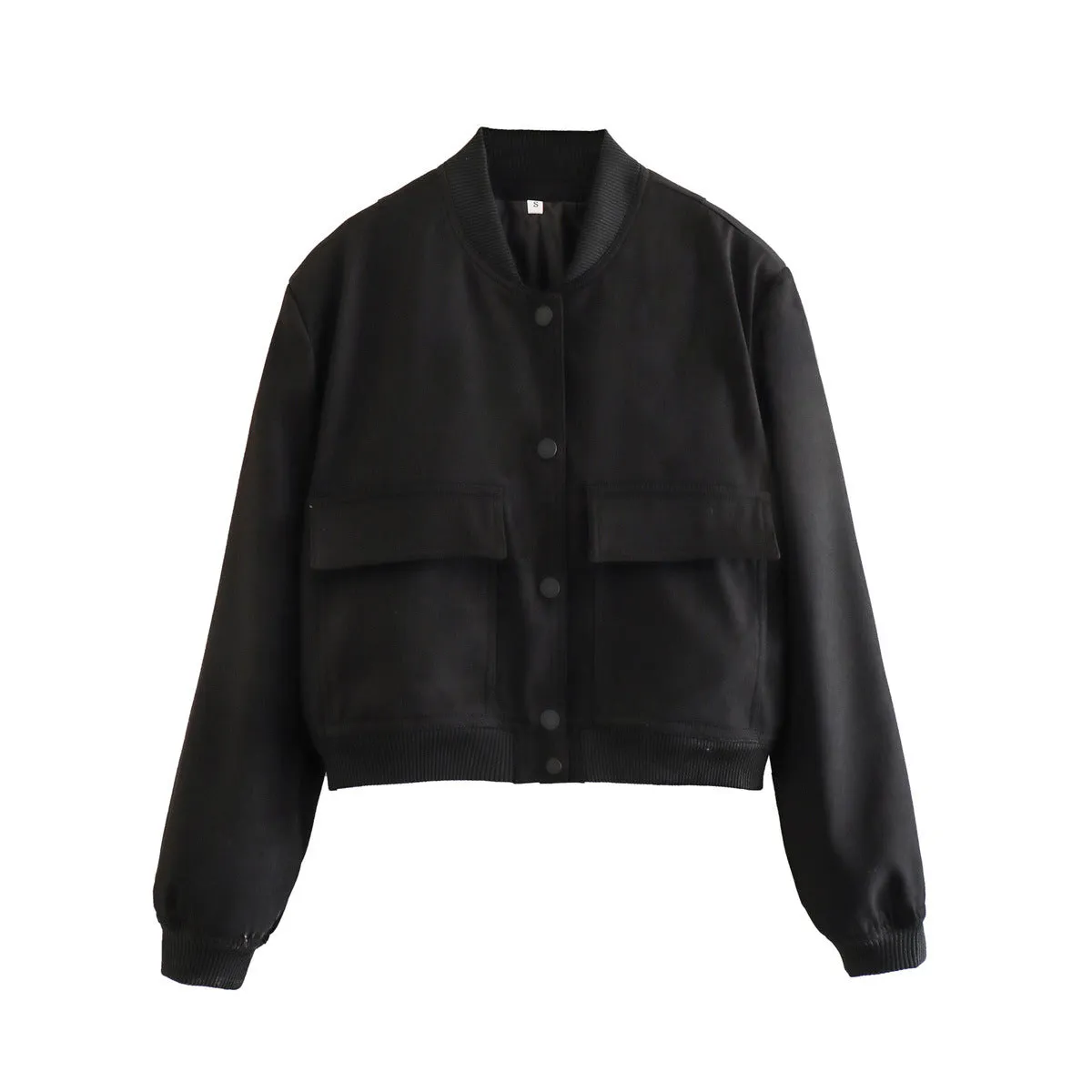Miley  Cropped Utility Bomber Jacket