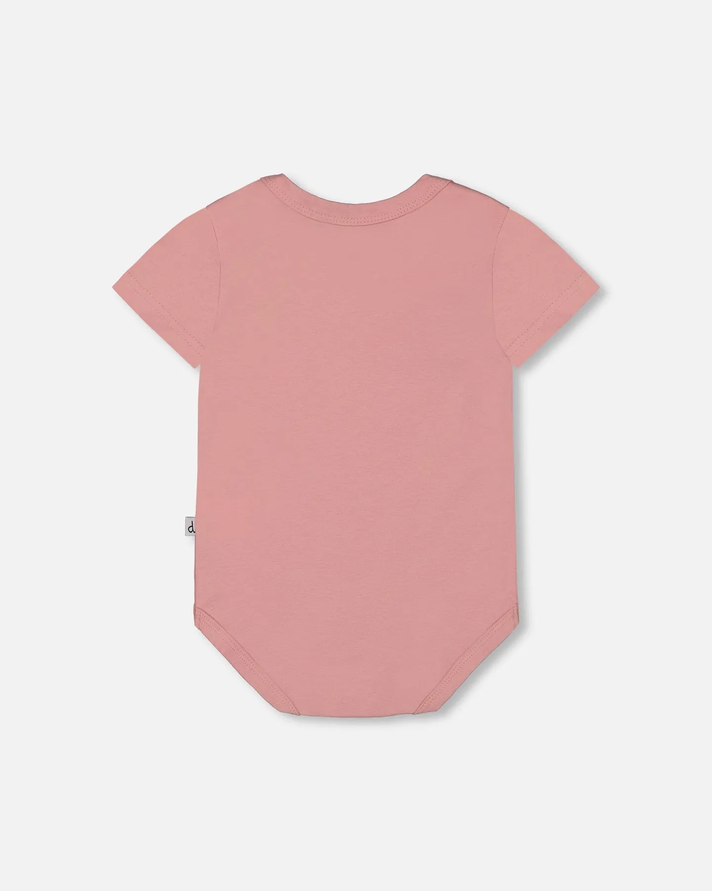 Organic Cotton Onesie Soft Pink