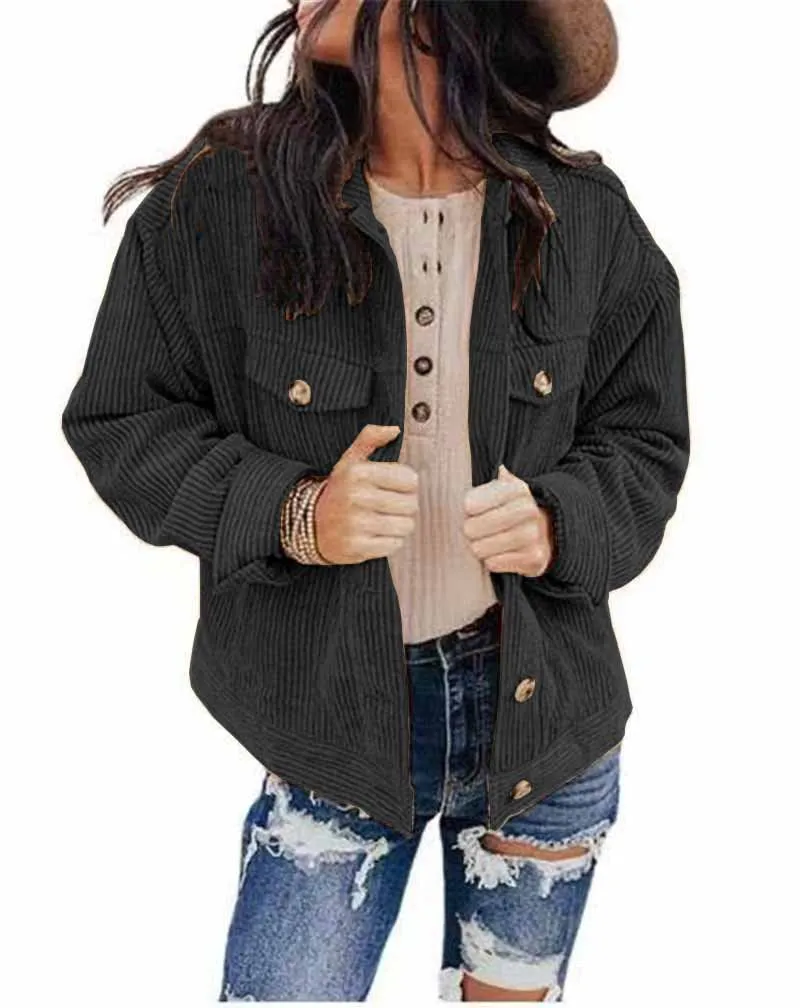 Solid Color Jacket Padded For Women Wholesale