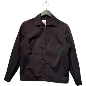 Vintage Full Zip Collared Bomber Light Jacket