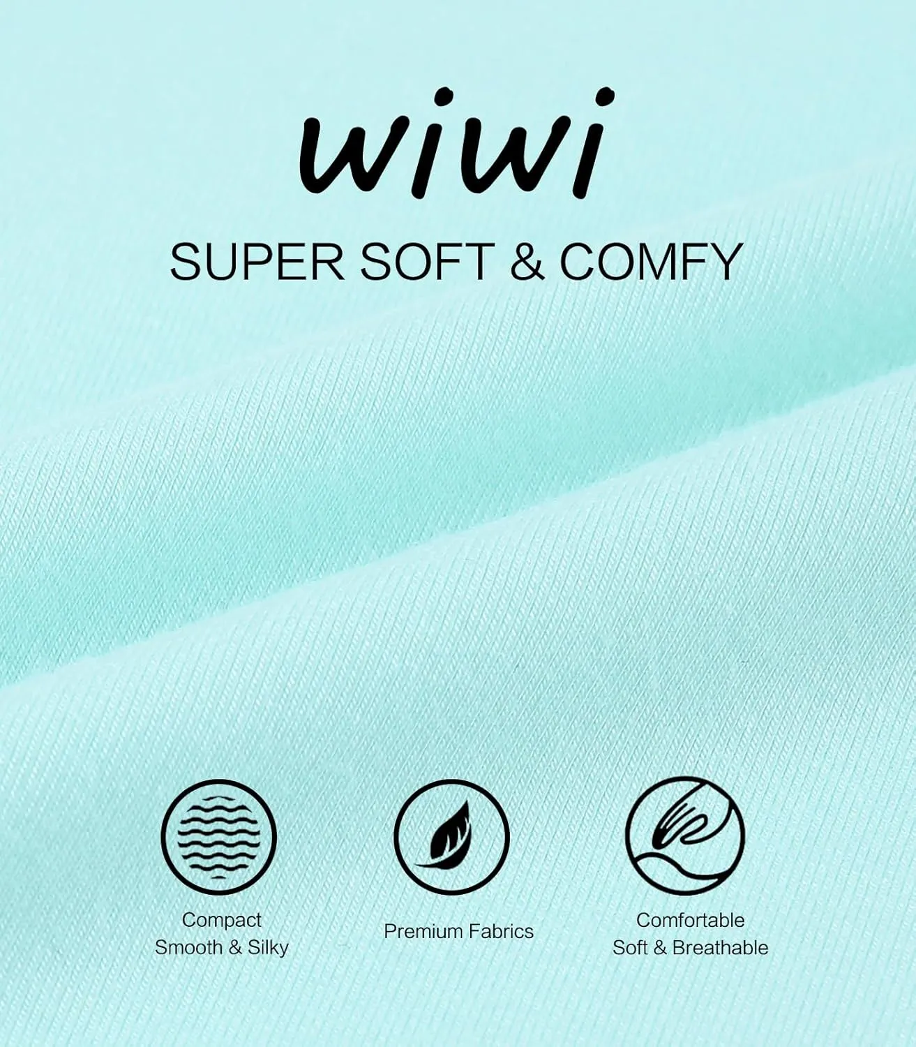 WiWi Women's Casual Loose Wide Leg Pajama Pants Palazzo Viscose from Bamboo Lounge Pant Long Yoga Sweatpants S-XXL