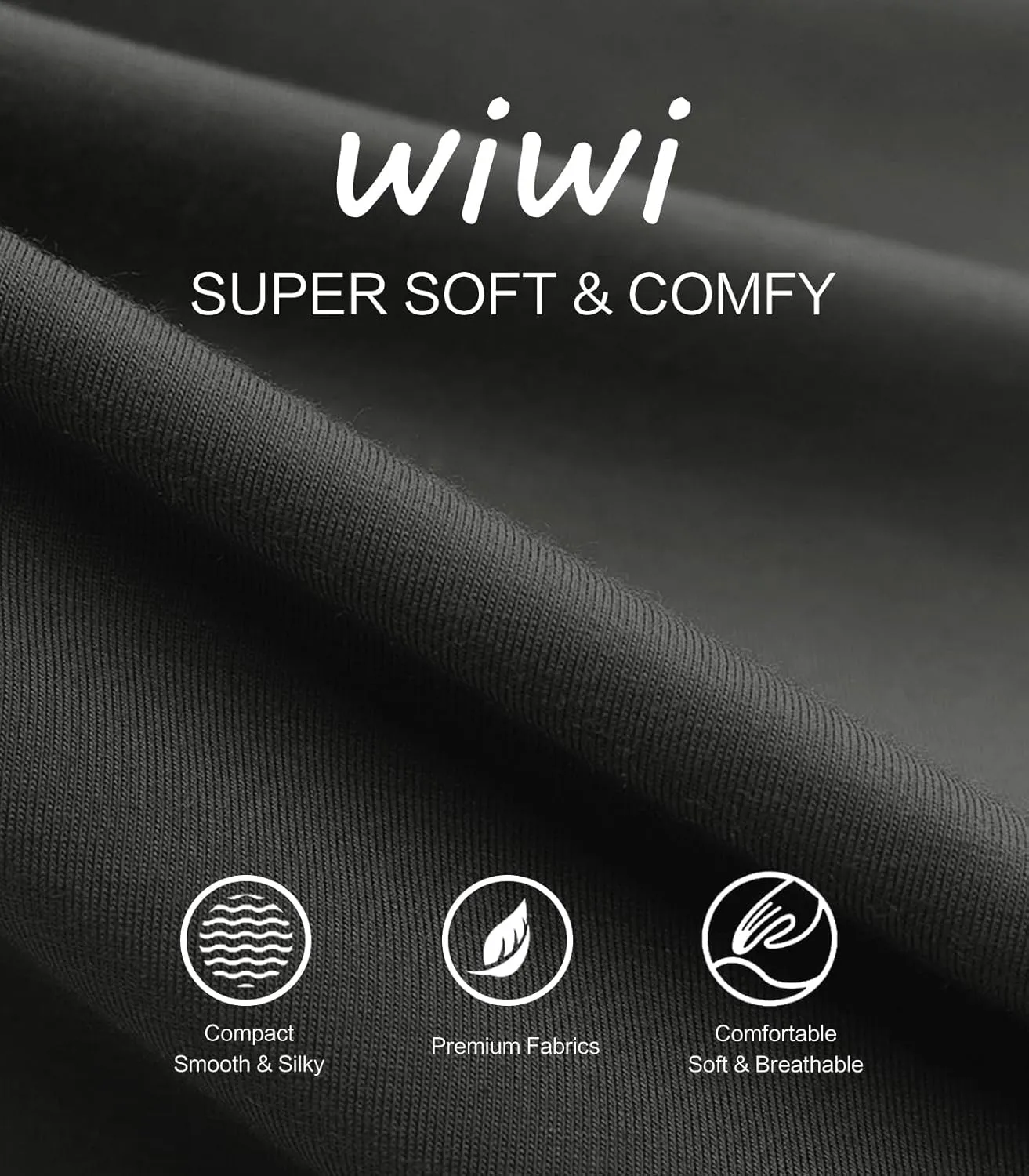 WiWi Women's Casual Loose Wide Leg Pajama Pants Palazzo Viscose from Bamboo Lounge Pant Long Yoga Sweatpants S-XXL