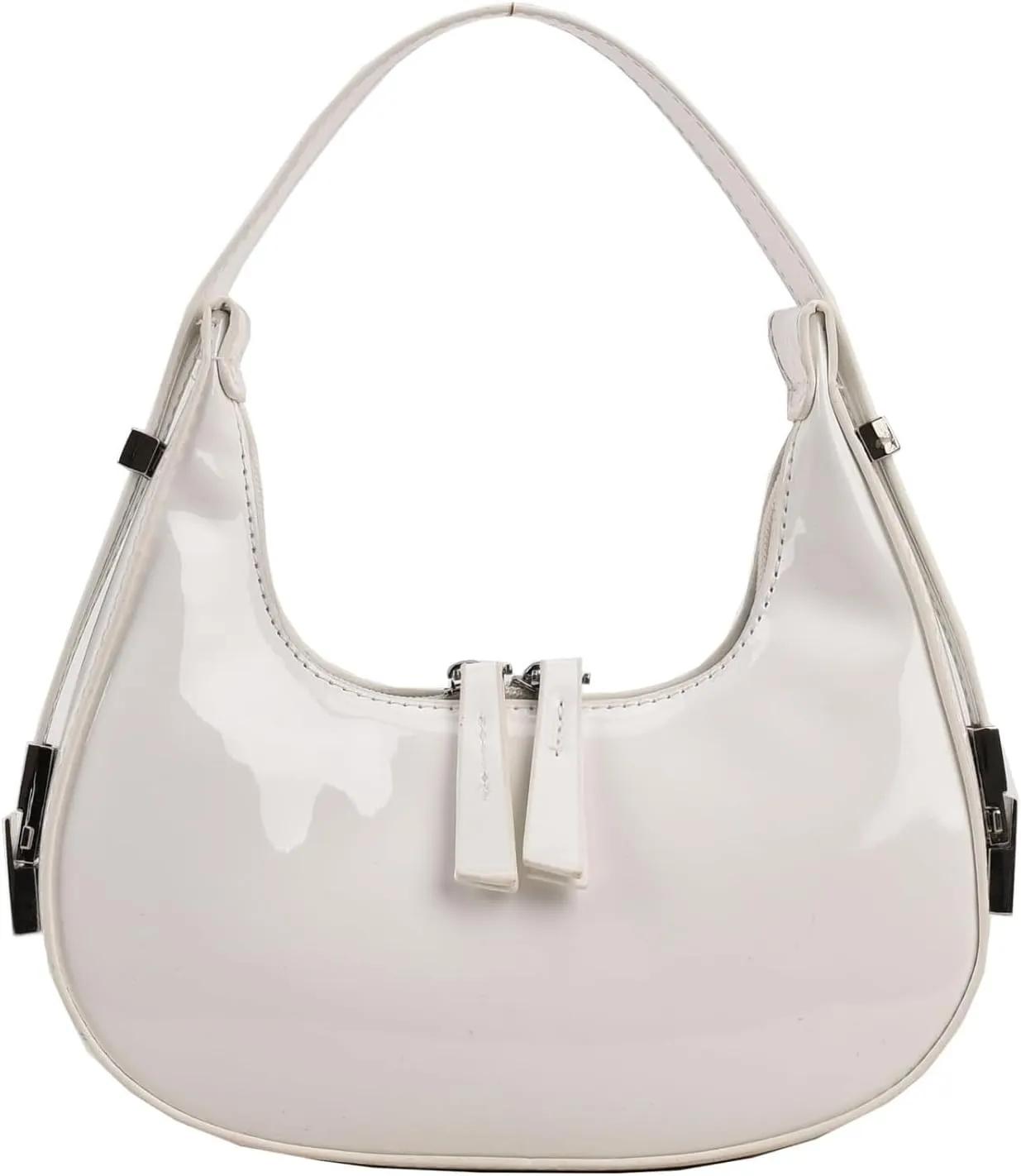 Womens Crescent Shoulder Bag Retro Y2k Small Hobo Handbag Vintage Purse Clutch Bag Trendy Underarm Purse