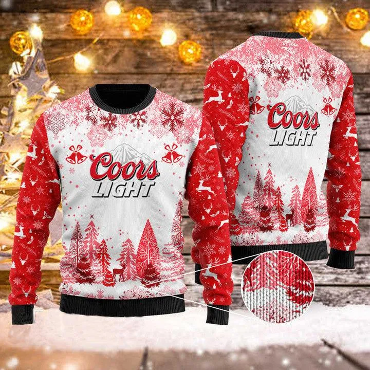 Xmas Coors Light Sweater